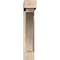 Ekena Millwork Thorton Block Smooth Bracket w/ Offset Brace, Douglas Fir, 5 1/2"W x 24"D x 28"H BKT0604X24X28THR05SDF - alternate 3